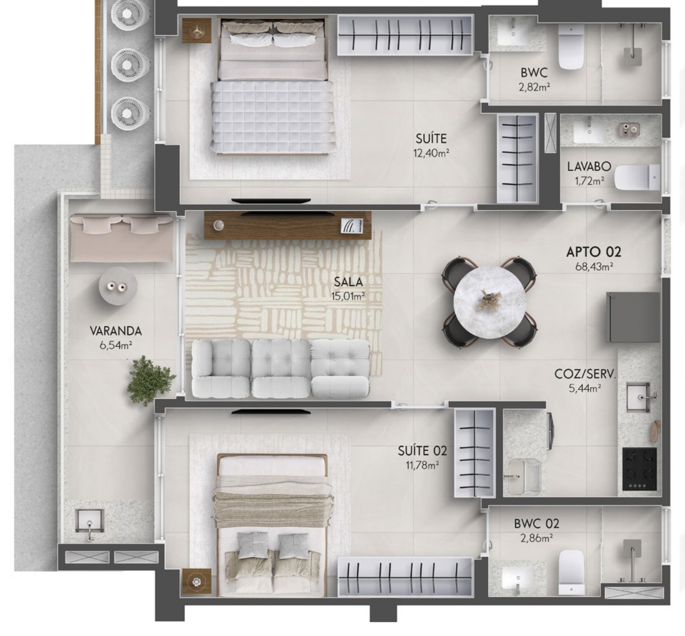 Planta Apto 02